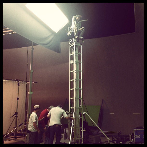 Brazilian director's chair. Ge shoot in Sao Paolo.